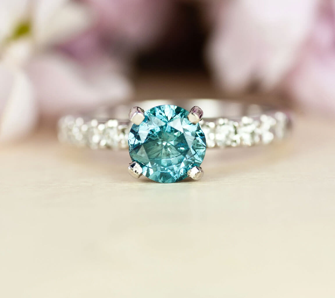 Create your own gemstone engagement ring
