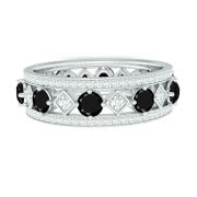 Black Onyx Wedding Bands