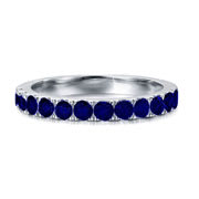 Blue Sapphire Wedding Bands