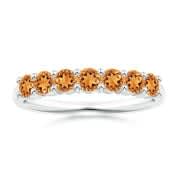 Citrine Wedding Bands
