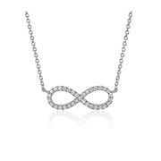 Diamond Infinity Necklaces
