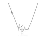 Diamond Initial Necklaces