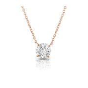 Diamond Solitaire Necklaces