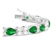 Emerald Bracelets