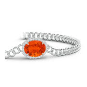 Fire Opal Bracelets