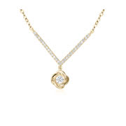 Floating Diamond Necklaces