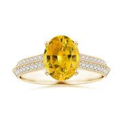Yellow Sapphire Rings