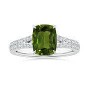 Green Sapphire Rings