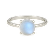 Lab Grown Moonstone Engagement Rings