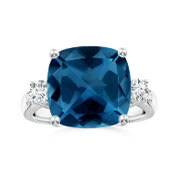 London Blue Topaz Rings