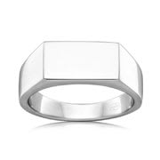 Signet mens wedding bands