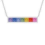 multi sapphire Pendants