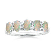 Opal Wedding Bands