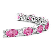 Pink Sapphire Bracelets