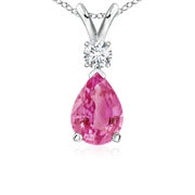 pink sapphire Pendants