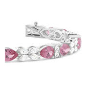 Pink Tourmaline Bracelets