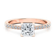 Princess engagement rings