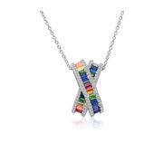 rainbow necklaces
