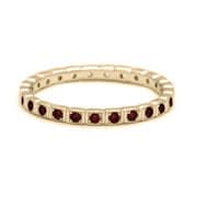 Ruby Wedding Bands