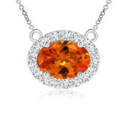 spessartite Pendants