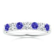 Tanzanite Wedding Bands