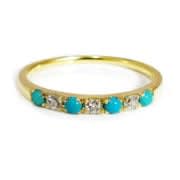 Turquoise Wedding Bands