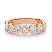Womens Rose Gold Wedding Rings