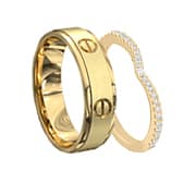 Yellow Gold Wedding Bands