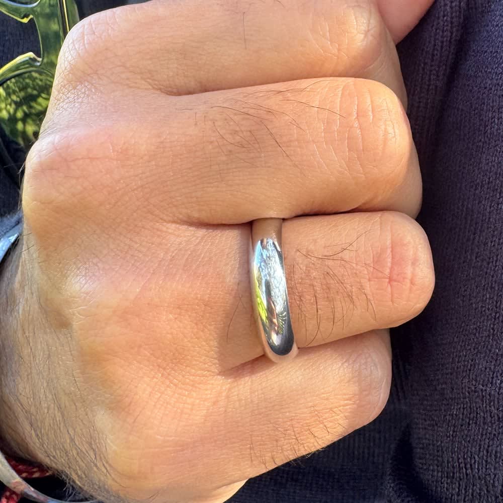 platinum 3D rings