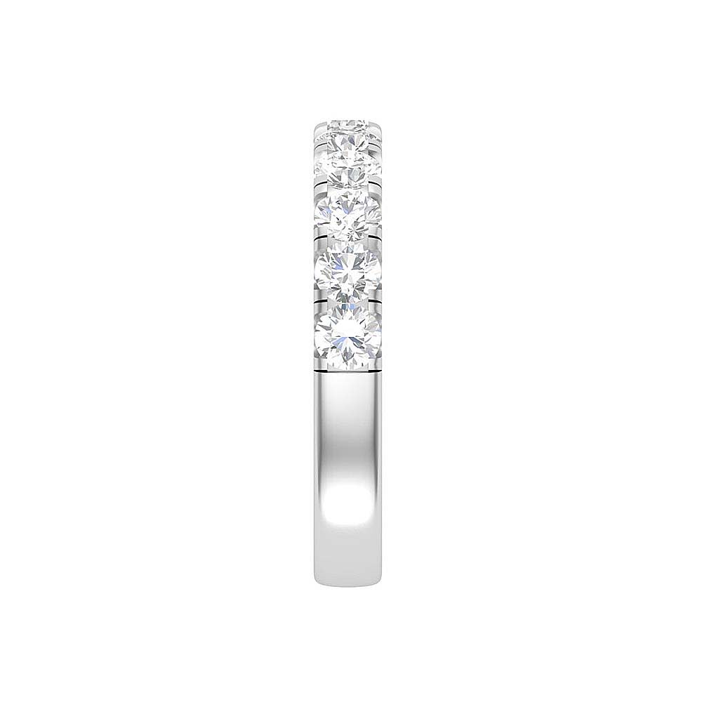 10 points Scalloped Pave Diamond Ring