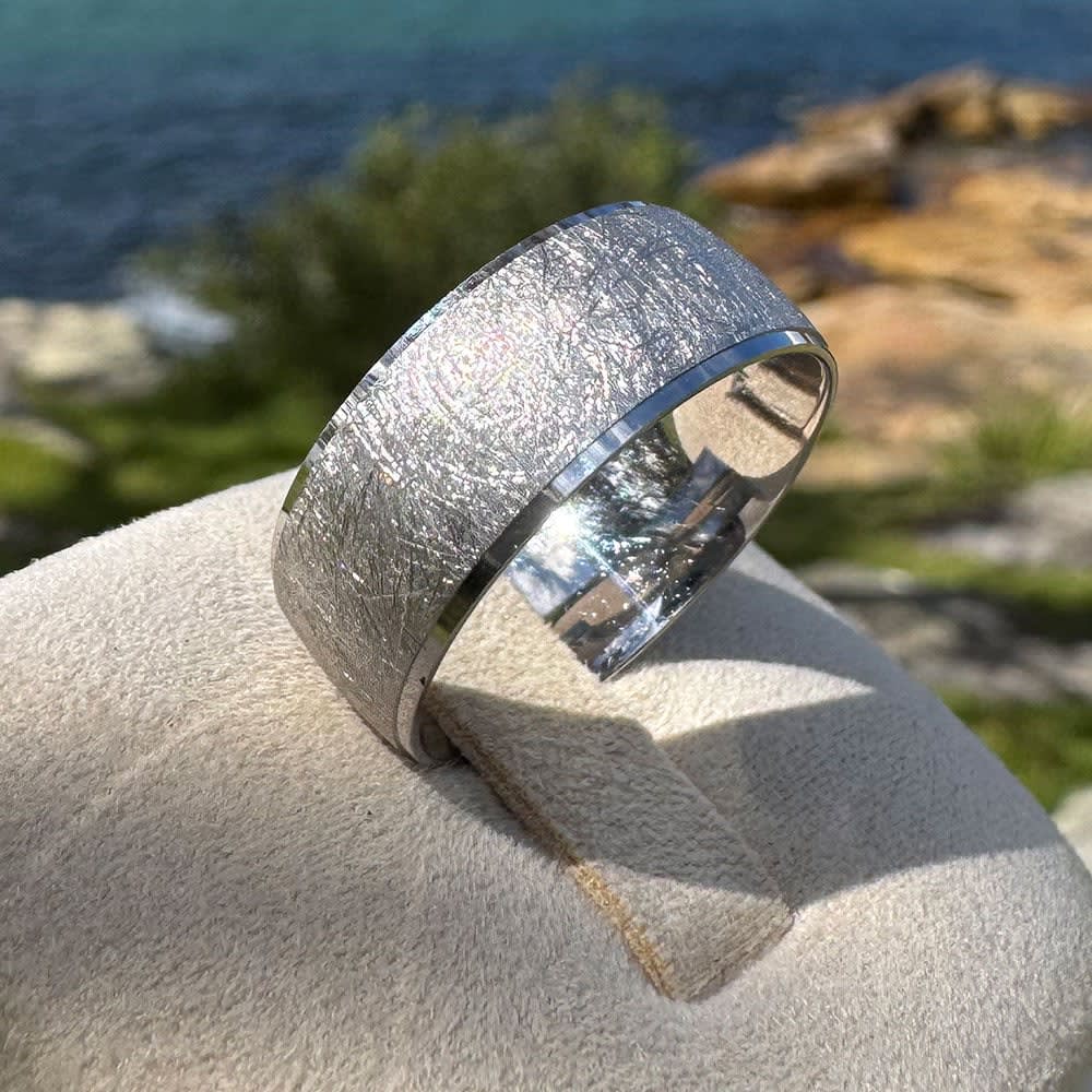Ice Matt Gold Ring