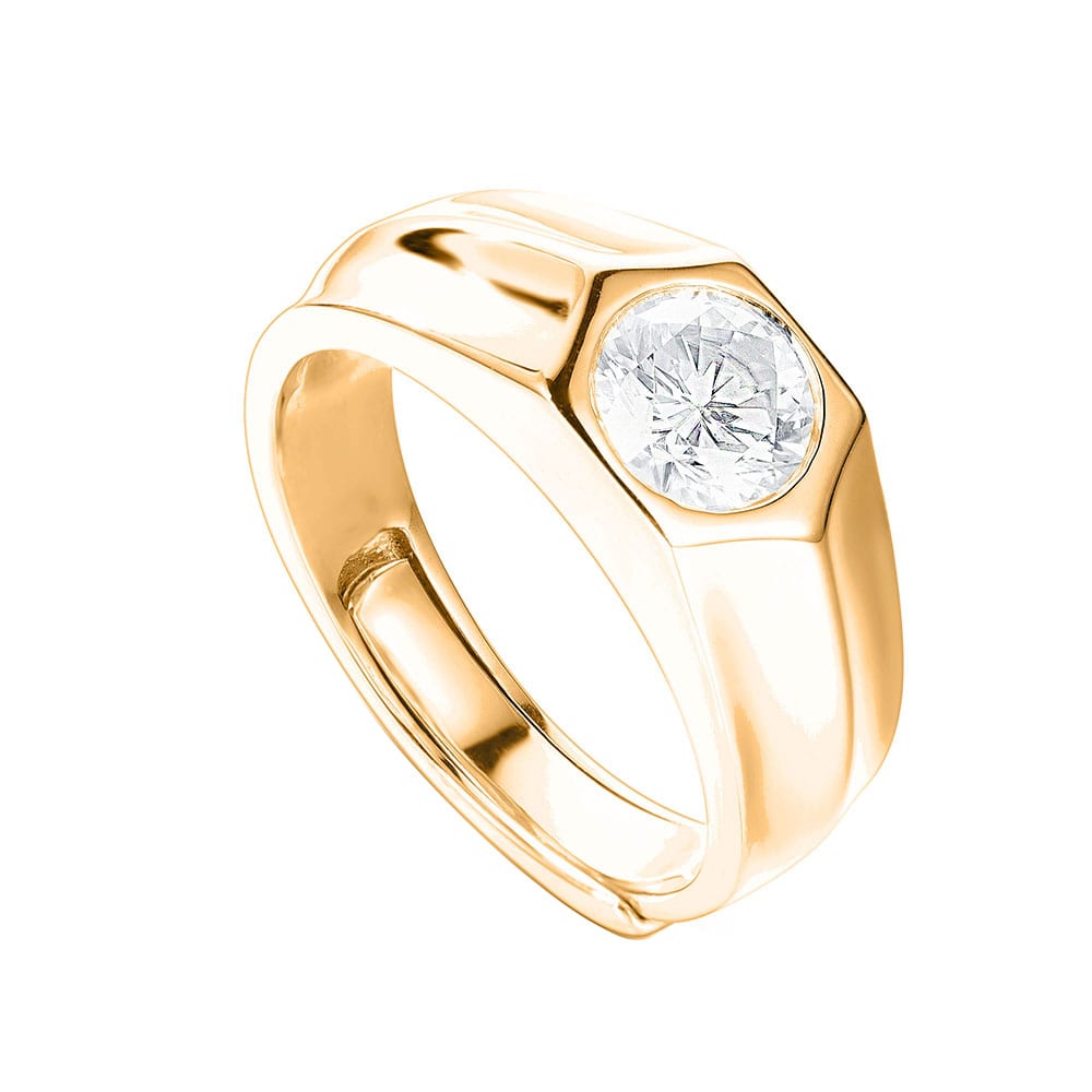 Drop Set Diamond mens wedder