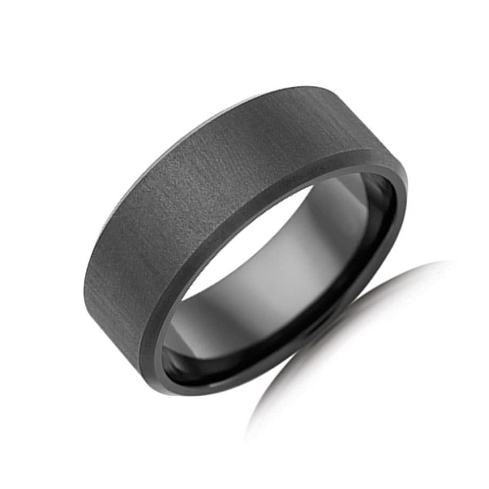 Matt Finish Zirconium ring FB4447