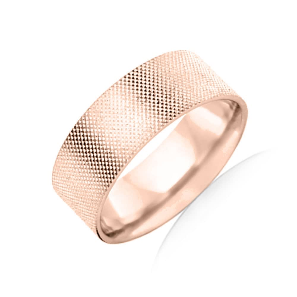 Patterned Mens Ring F4118
