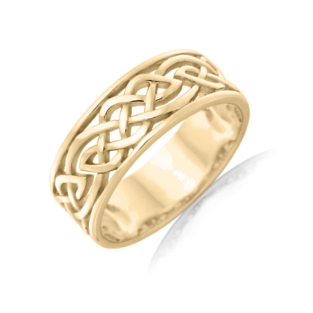 Carved Mens Ring J2648