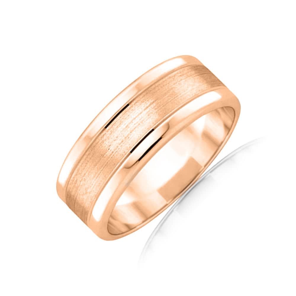 Centre Matt Wedding ring F2702