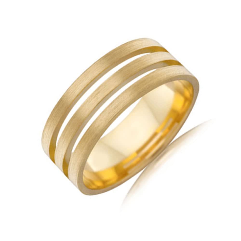 Three band mens ring F3833