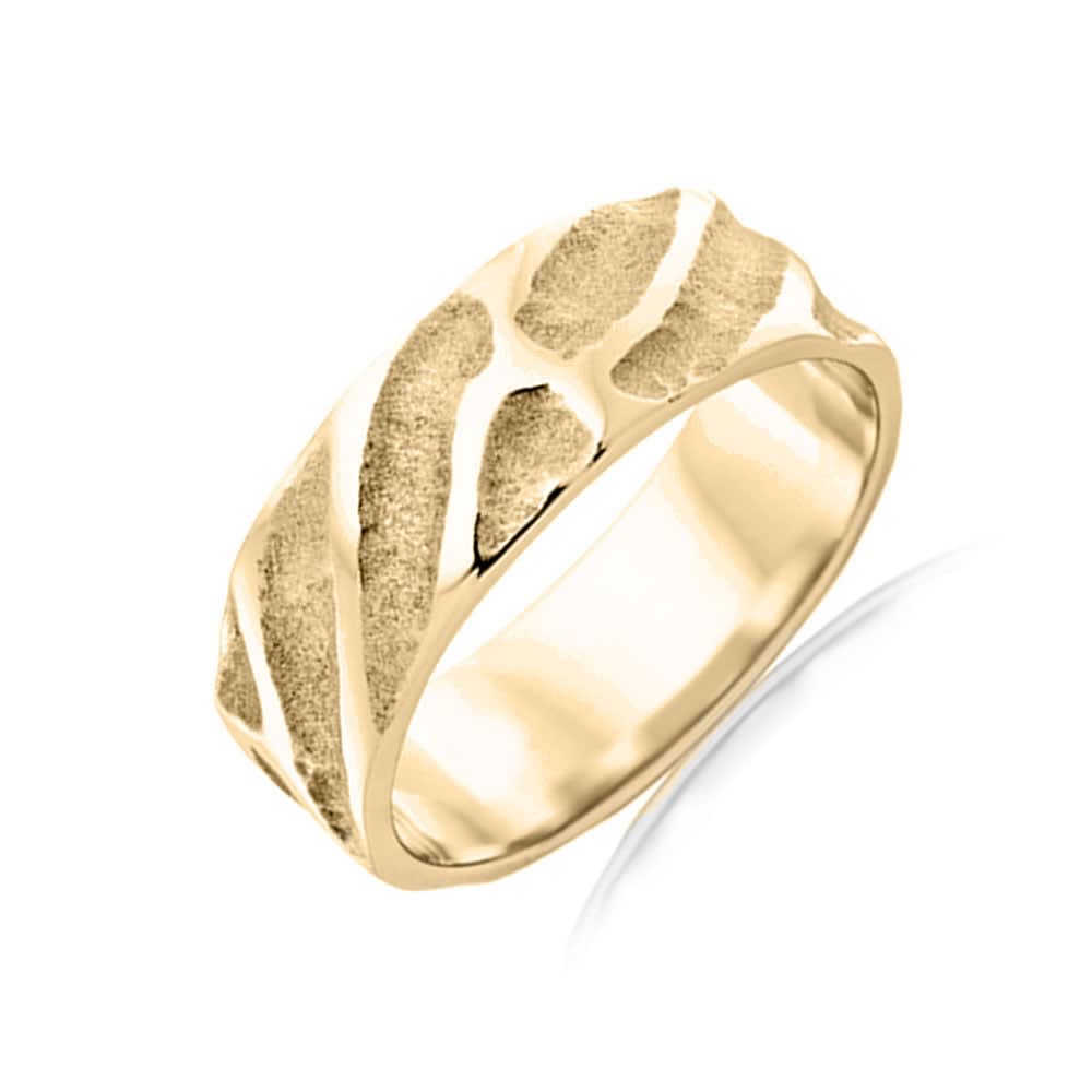 Carved Mens Ring J3618