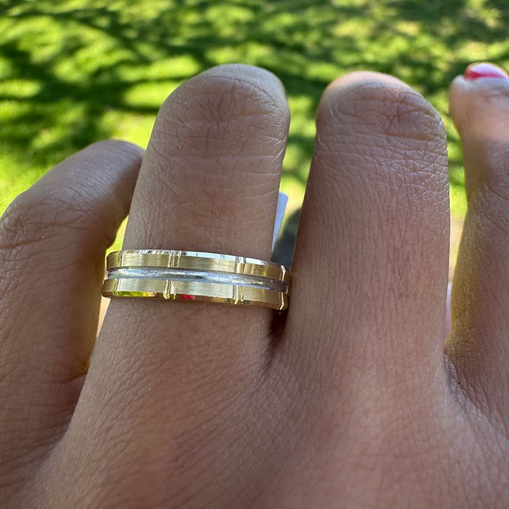 mens wedding ring 5070