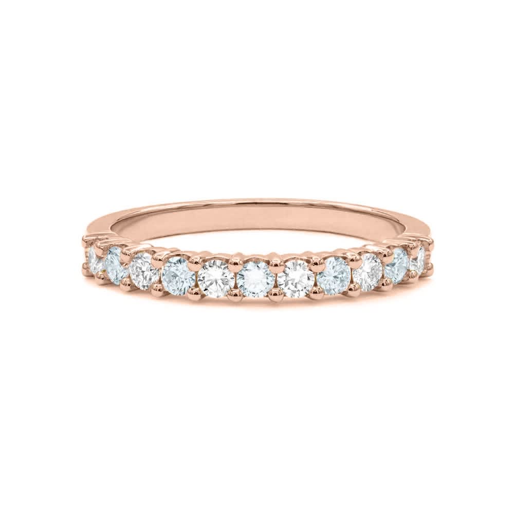 Half Eternity Stackable Ring