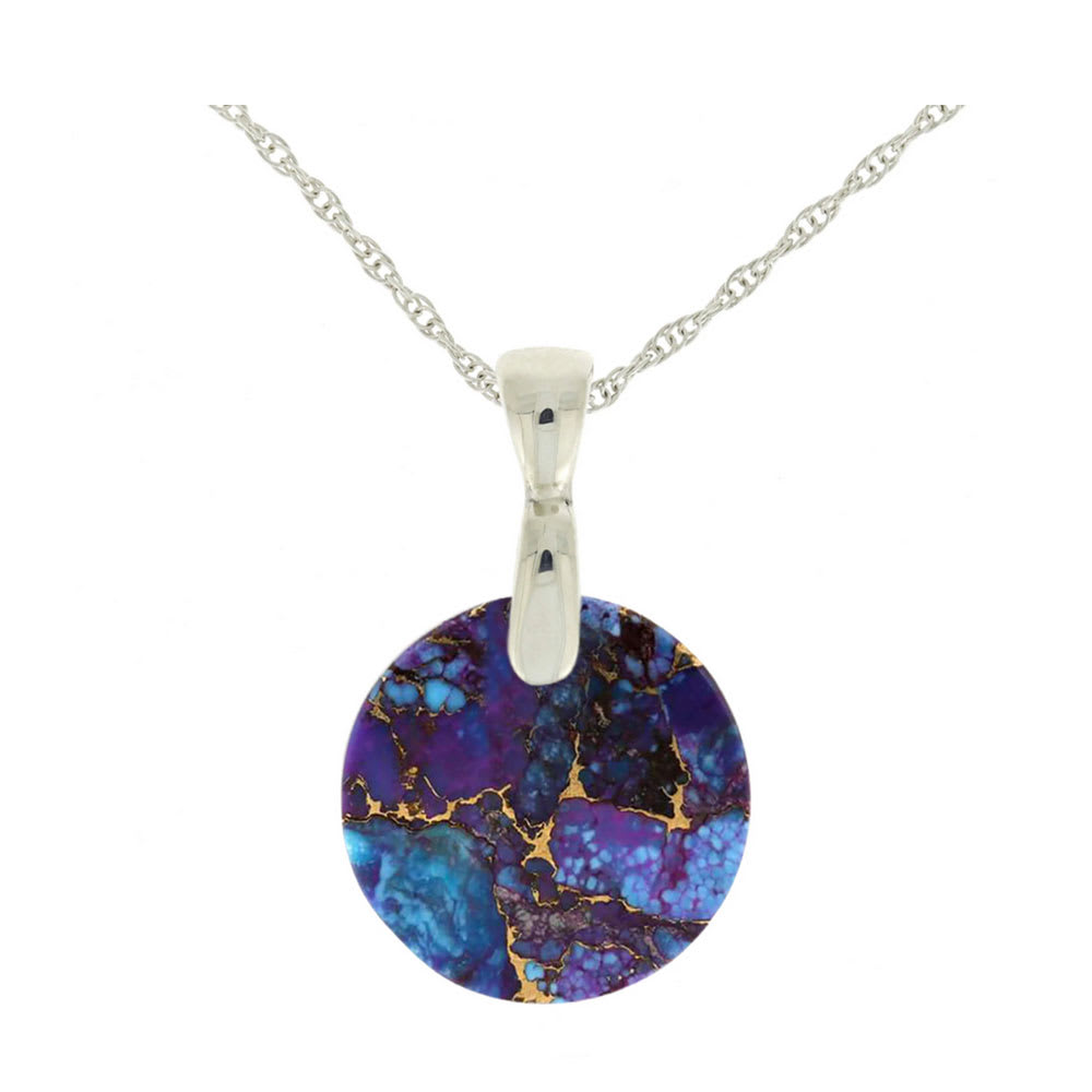 Purple Turquoise Necklace