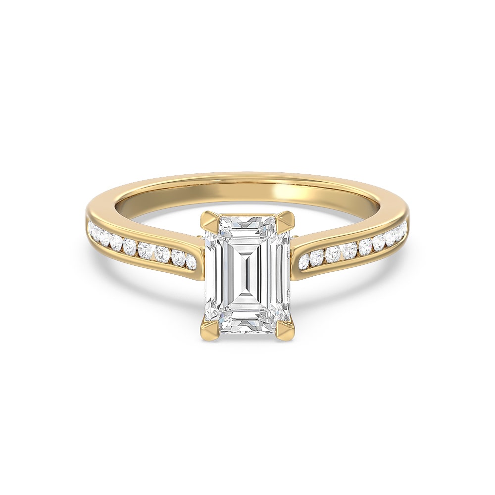 Emerald Cut Engagement Ring | Temple & Grace AU