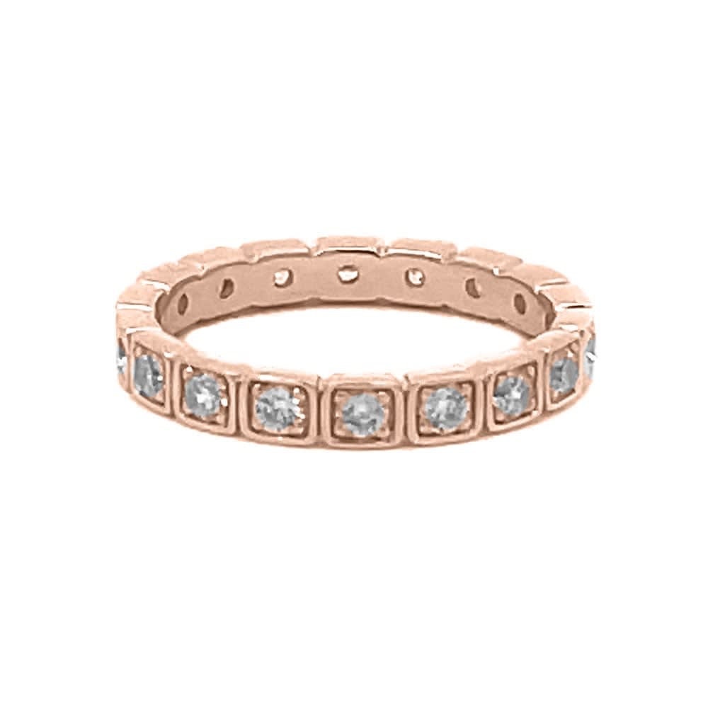 Bezel Set Eternity Ring
