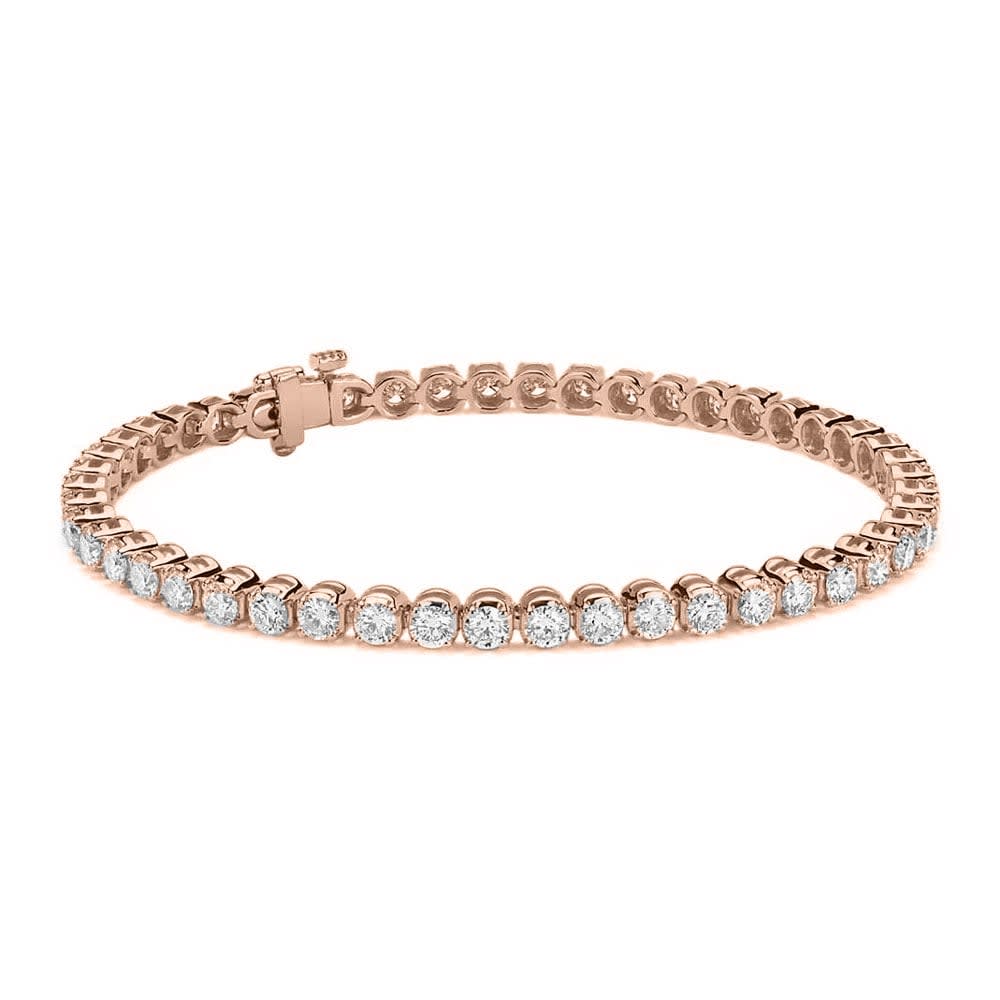 5 ct lab diamond tennis bracelet