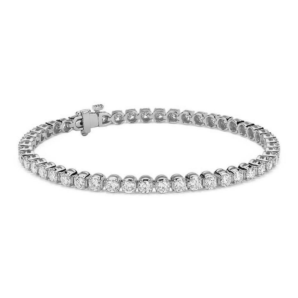 5 ct lab diamond tennis bracelet