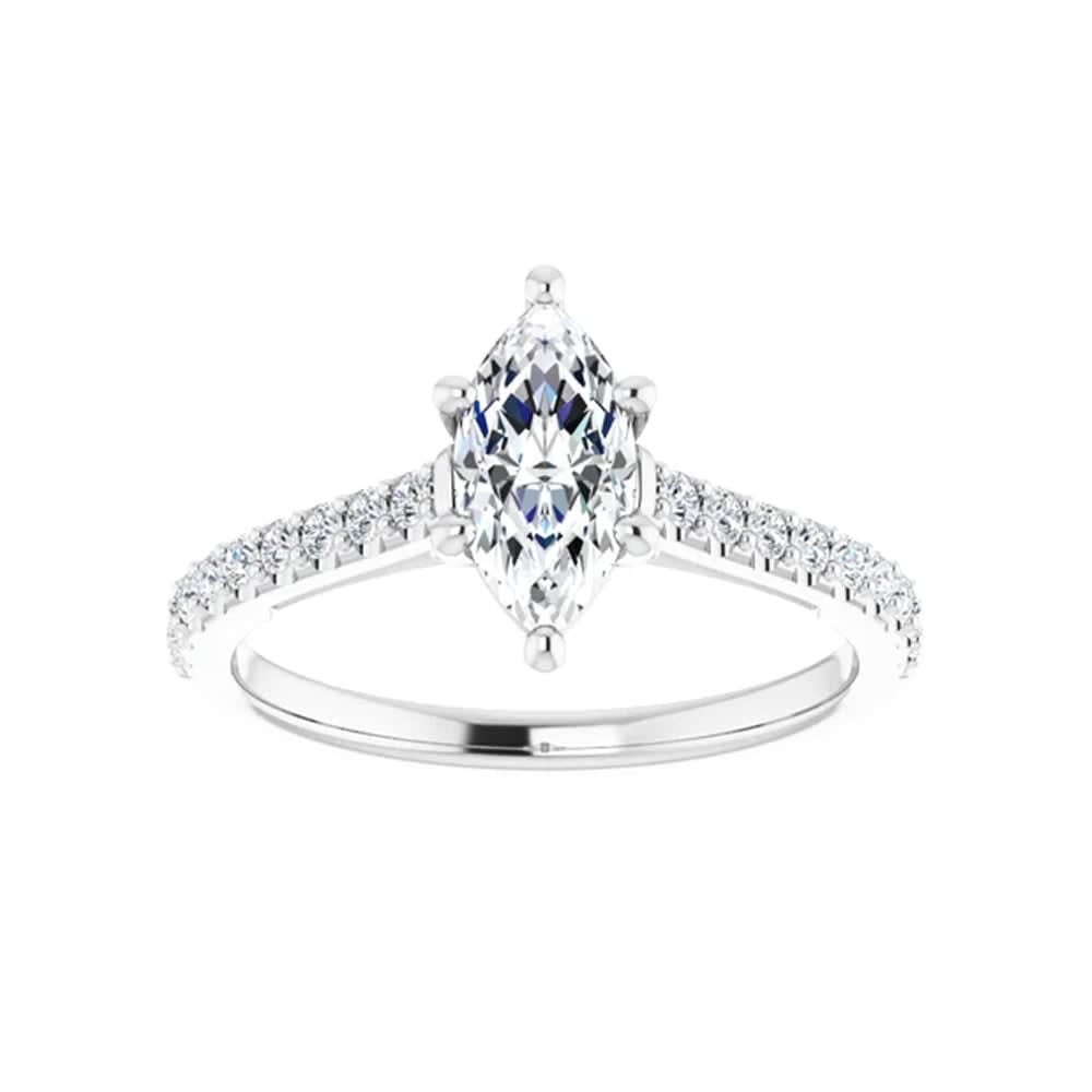 1 carat marquise engagement ring