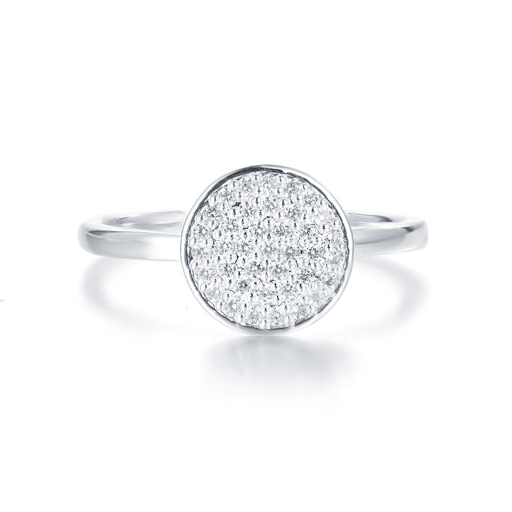 Kinsley Contemporary Round Halo Twist Diamond Engagement Ring – Louis  Martin Jewelers - Rockefeller Center - NYC
