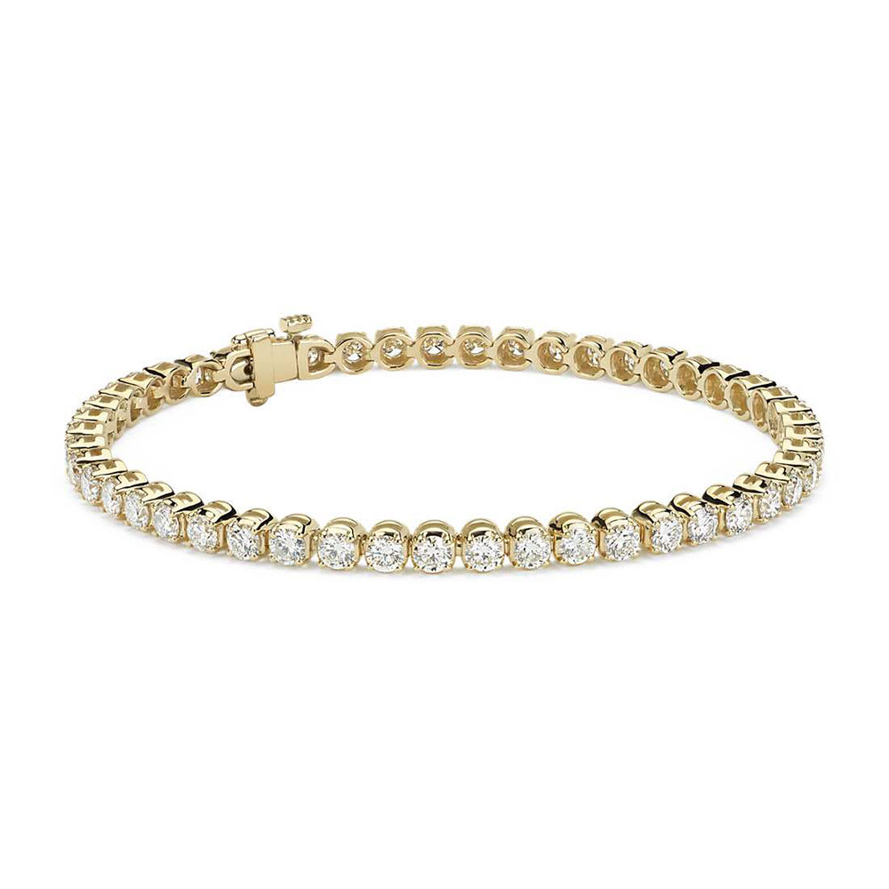 3 Carat Diamond Tennis Bracelet in 14K White Gold - TwoBirch Fine Jewelry