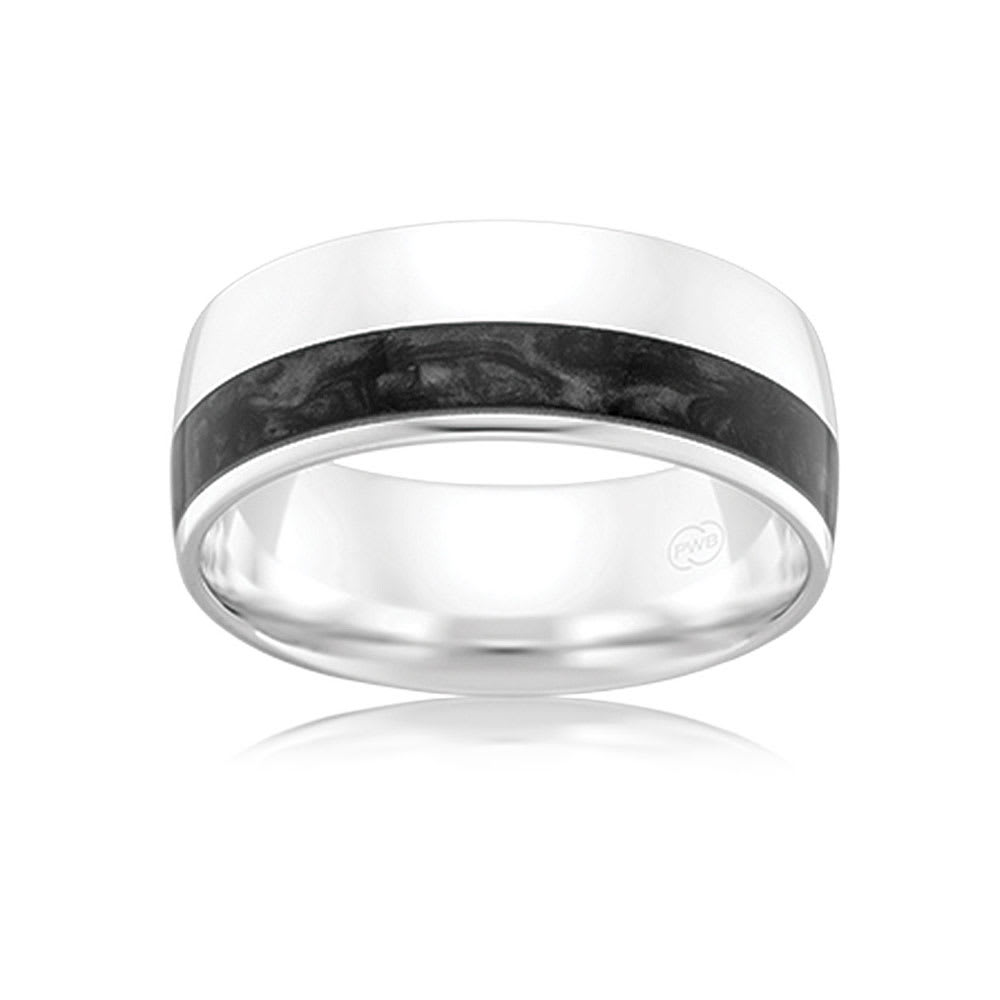 当社の ring mens spectrum black Side J4359 USA Grace & Temple | アクセサリー