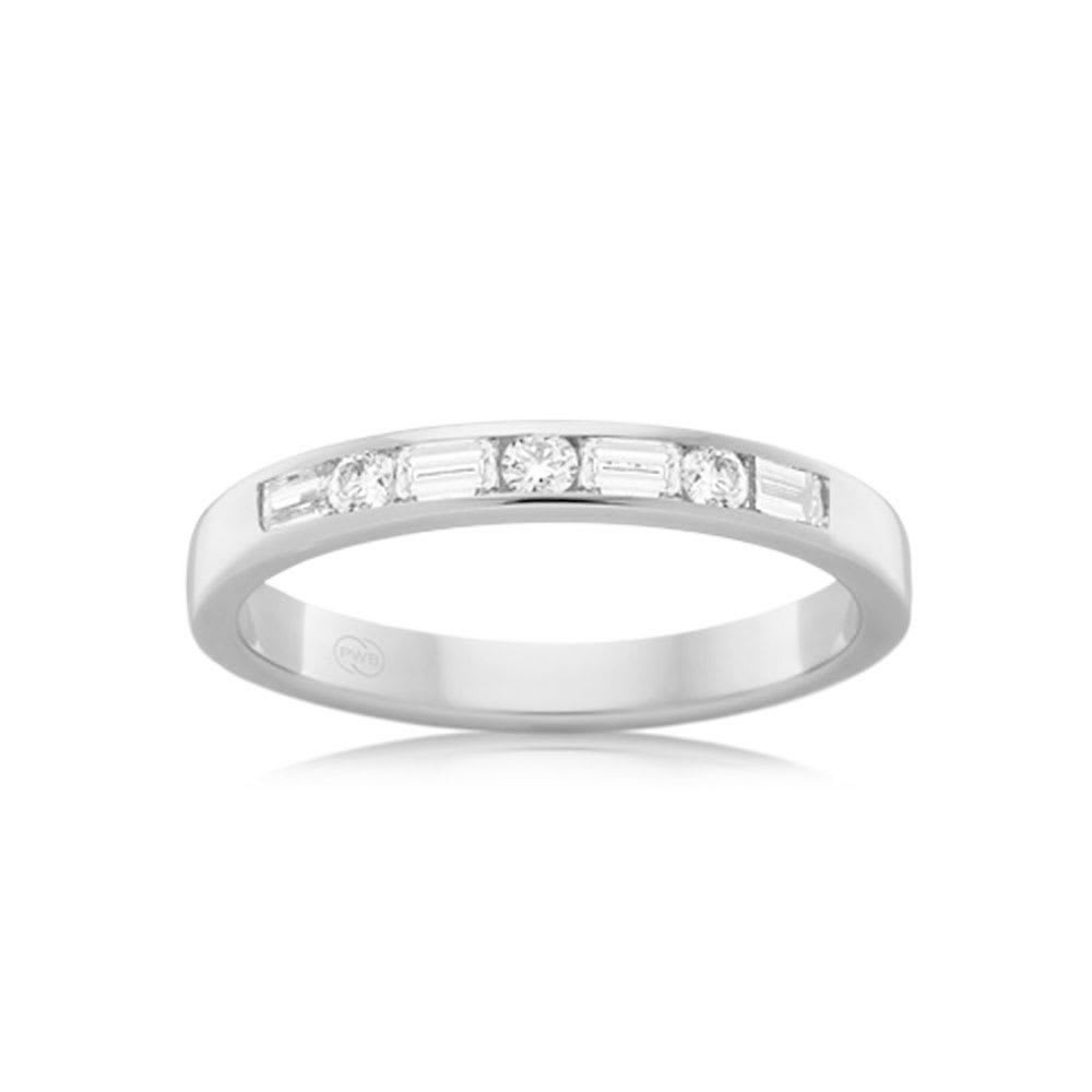 Baguette and round ring FR3478